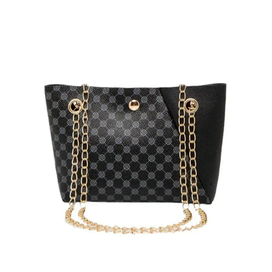 Dotted Prints Chain Shoulder Messenger Bag - DanaFashionstore