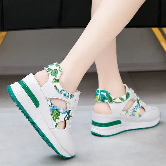 Sports Sandals Wedge Flat Shoes Women's Shoes - DanaFashionstore