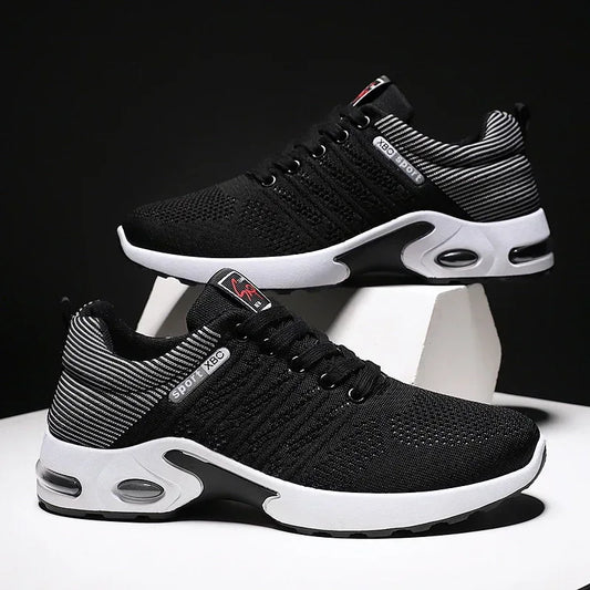 Woven Sports Shoes Men's Summer Running Shoes - DanaFashionstore