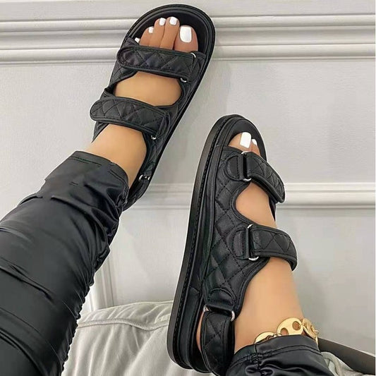 Velcro Sandals Women Beach Sandals - DanaFashionstore
