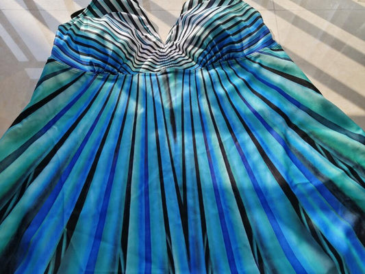 European And American Gradient Green Bar Plus Size Women - DanaFashionstore