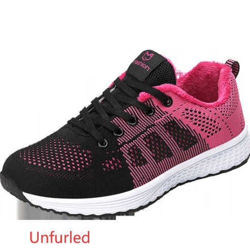 New Style Sports Shoes Women Flying Woven Mesh Women's Shoes Sports Shoes - DanaFashionstore