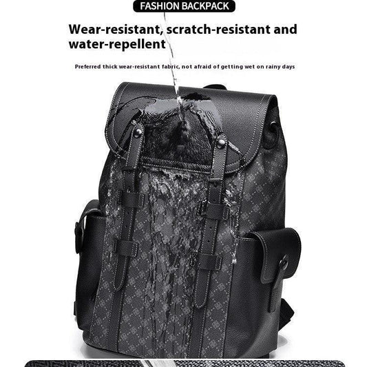 Curved Shoulder Strap New Men's Casual Business Travel Backpack - DanaFashionstore