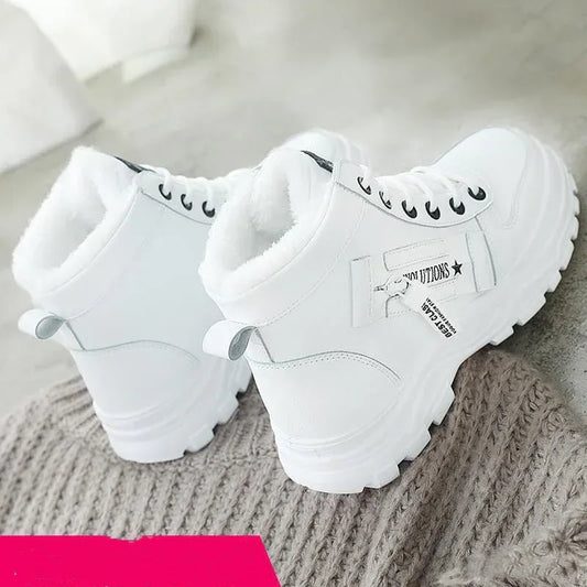 Short boots wild warm and velvet snow boots cotton shoes - DanaFashionstore