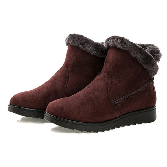 Middle-aged and elderly cotton boots