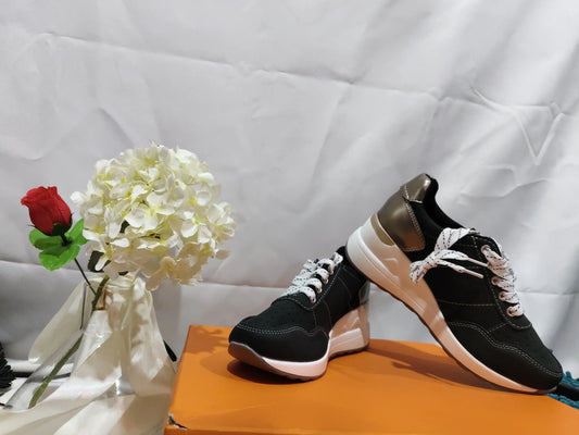 Burnt platform sneakers - DanaFashionstore