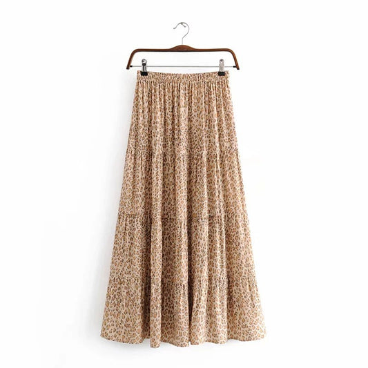 Printed pleated skirt - DanaFashionstore