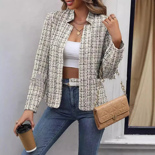 Elegant Office Small Suit Jacket For Women - DanaFashionstore