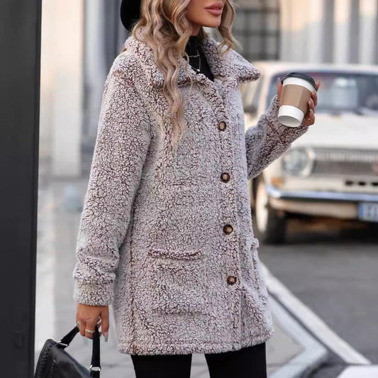 Casual Loose Cardigan Cotton-padded Jacket For Women - DanaFashionstore