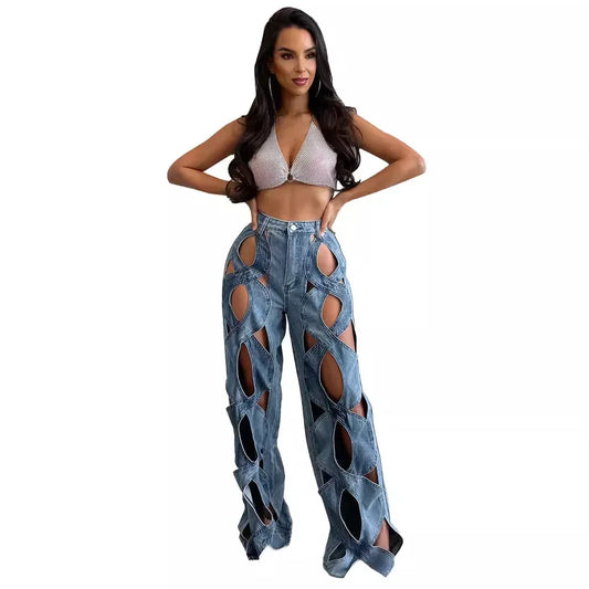 Casual Love Twist Jeans For Women - DanaFashionstore