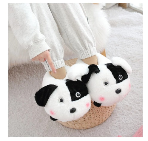 Winter Warm Student Dormitory Plush Cotton Slippers - DanaFashionstore