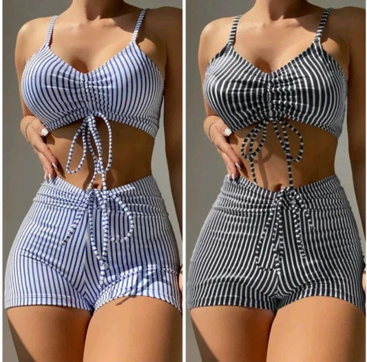 Women's High Waist Split Bikini Swimsuit - DanaFashionstore