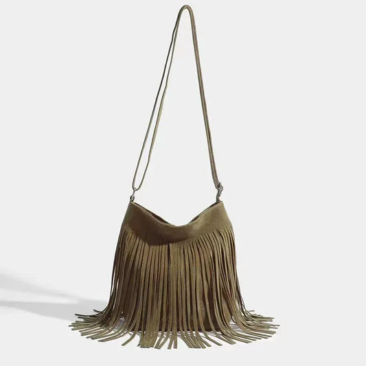 Artistic Tassel Simple And Popular Shoulder Bag - DanaFashionstore