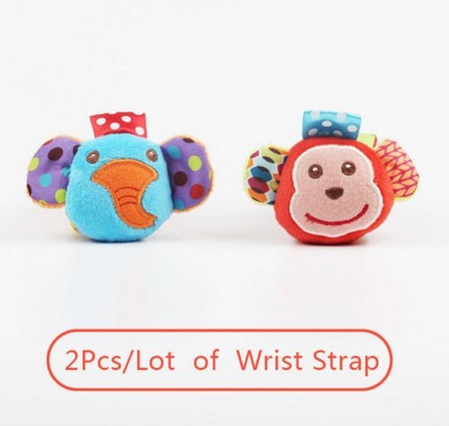 0-12 Months Soft Animal Rattle Infant Newborn Plush Sock Baby Toy Wrist Strap Baby Foot Socks $12.32 Dana Fashion style: A quantity: 2PCS Toys & Hobbies Overview: 1. Safe material All safe materials are used, after high temperature printing, the color is