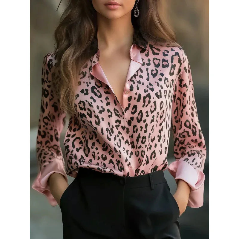 Solid-color Casual Loose-fit Women's Shirt - DanaFashionstore