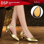 Latin Soft Bottom Square Dance Shoes Women - DanaFashionstore