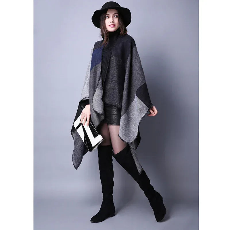 Autumn And Winter Scarf Versatile Lattice Ladies Travel Shawl - DanaFashionstore