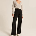 Pocket High Waist Wide-leg Casual Pants Women - DanaFashionstore