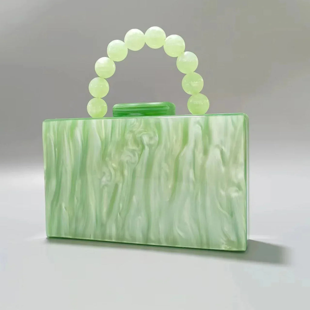 Women's Fashion Pearlescent Acrylic Evening Bag - DanaFashionstore