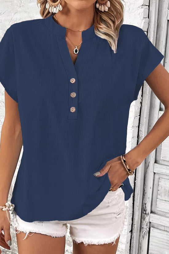 Retro Cotton And Linen Women's Casual Shirt