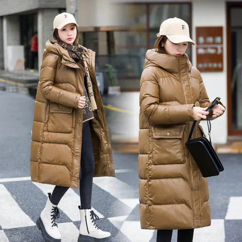 Women's Winter Korean Style Mid-Length Warm Coat 2026 - Fashion Jacket - DanaFashionstore