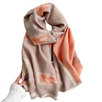 Cashmere-like Short Beard Tassel Thickened Warm Shawl Scarf - DanaFashionstore