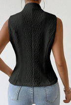 Solid Color Jacquard Suit Vest Jacket - DanaFashionstore