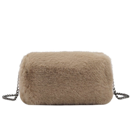 Women's Fashion Plush Chain Shoulder Bag - Dana Fashion