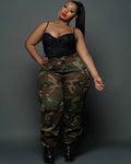 Street Leisure Sports Fans Color Printing Plus Size Pants