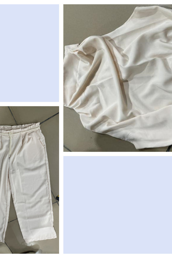 Summer Suits Casual Sleeveless Midriff-baring Top And Wide Leg Pants 2pcs Set Womens Clothing