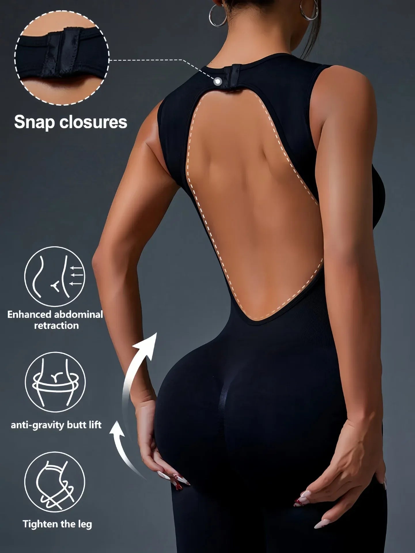 All-in-One Yoga Jumpsuit 2026 - Fashion Personality Activewear - DanaFashionstore