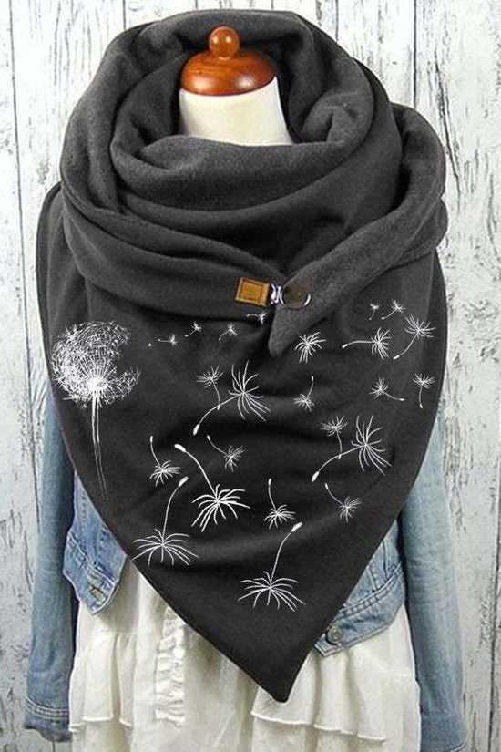 Women's Fashion Leisure Warm Clip Scarf