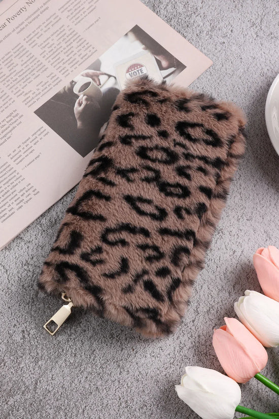 Creative Plush Coin Purse Fashion Leopard Print - DanaFashionstore