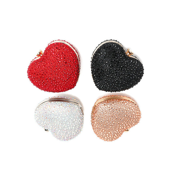 Fashion Chain Diamond-encrusted Shoulder Crossbody Handbag - Dana Fashion