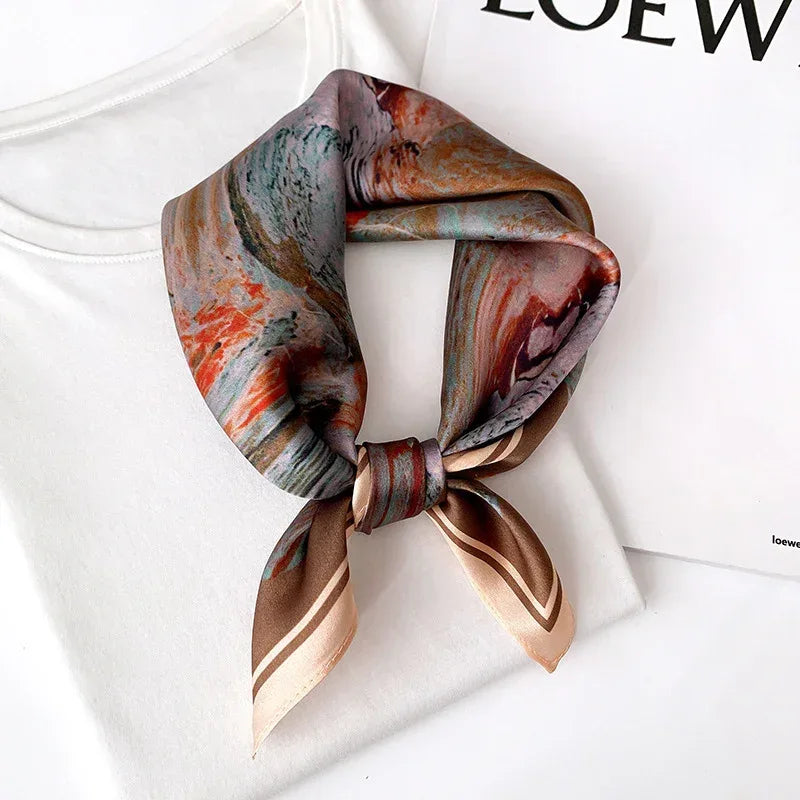 Fashion Lady Sunflower Vintage Scarf - DanaFashionstore