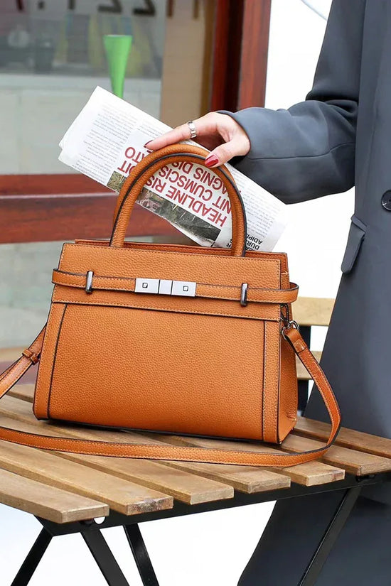 High-Grade Small Square Genuine Leather All-match Shoulder Bag - DanaFashionstore