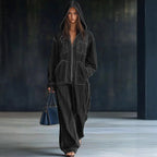 Hooded Overall Jeans Women 2026 - European American Denim Jumpsuit - DanaFashionstore