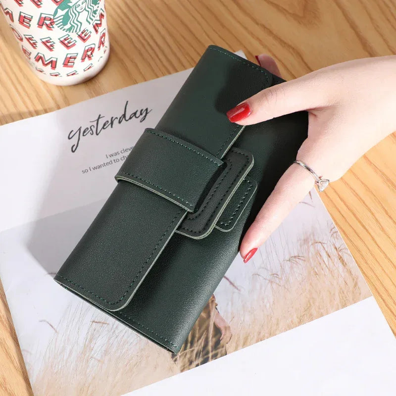 Women's Long Wallet Tri-fold Clutch Large Capacity - DanaFashionstore