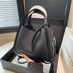 Korean Style Ins New Hong Kong Style Personalized Simple One-shoulder Underarm Bucket Bag Vegetable Basket Retro Crossbody Bag - DanaFashionstore