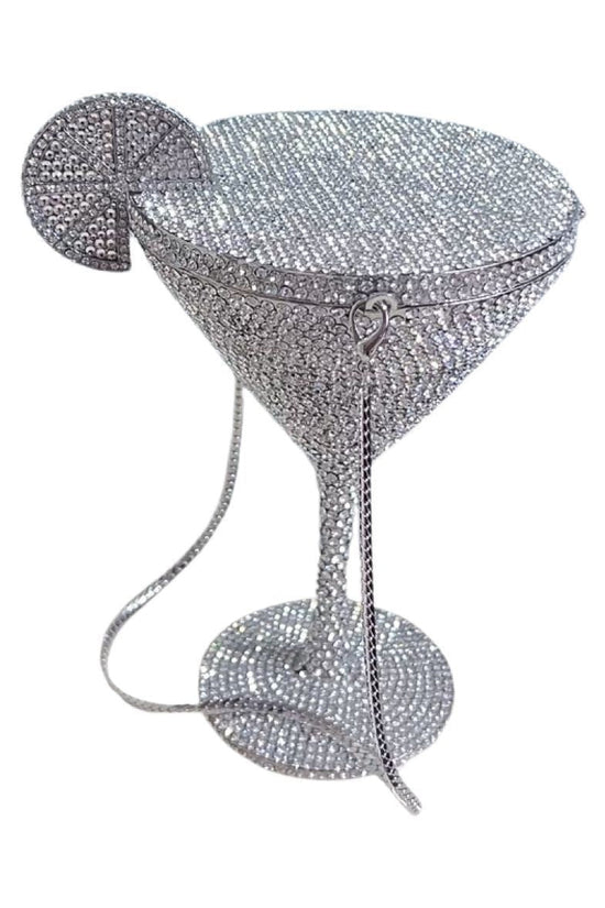 Cocktail Goblet Diamond Dinner Hand Bag Dana Fashion