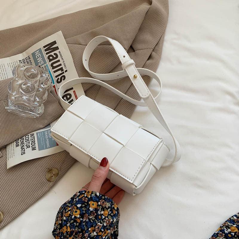 All-match Shoulder Bag Handmade Woven Small Square Bag - DanaFashionstore