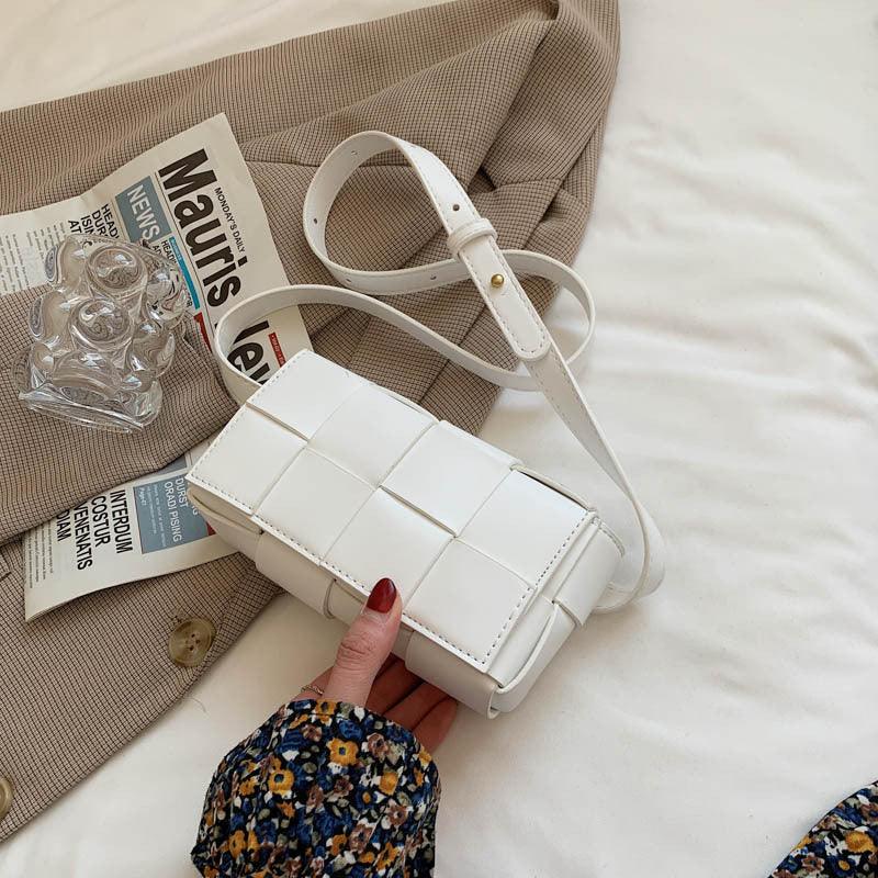 All-match Shoulder Bag Handmade Woven Small Square Bag - DanaFashionstore