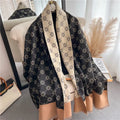 Women's Thickened Warm Double Sided Cashmere Scarf - DanaFashionstore