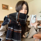Fashion Scarf Casual Plaid Printed Warm Neck Protection Scarf - DanaFashionstore