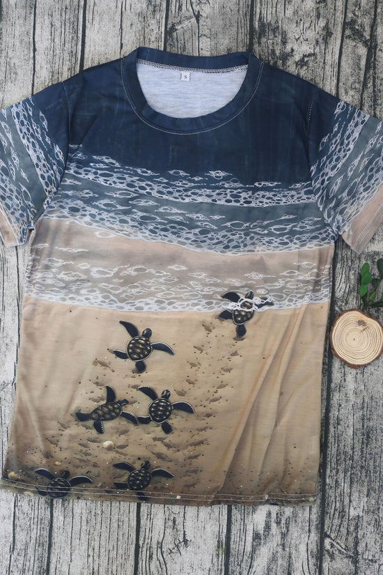 Women's 3D Printed Short Sleeve Wish