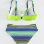 Printed Sexy Halter Bikini Women's Fashion Split - DanaFashionstore
