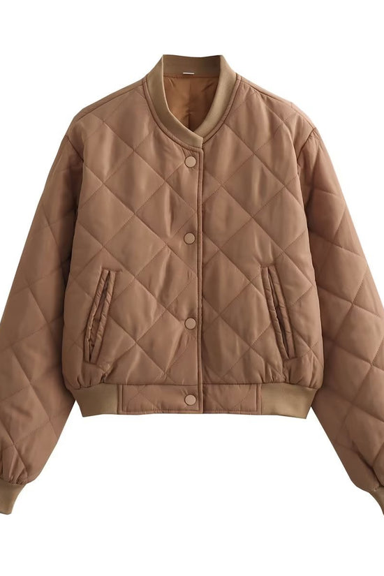 Autumn And Winter Ladies New Comfort And Casual Short Cotton Jacket Jacket Coat