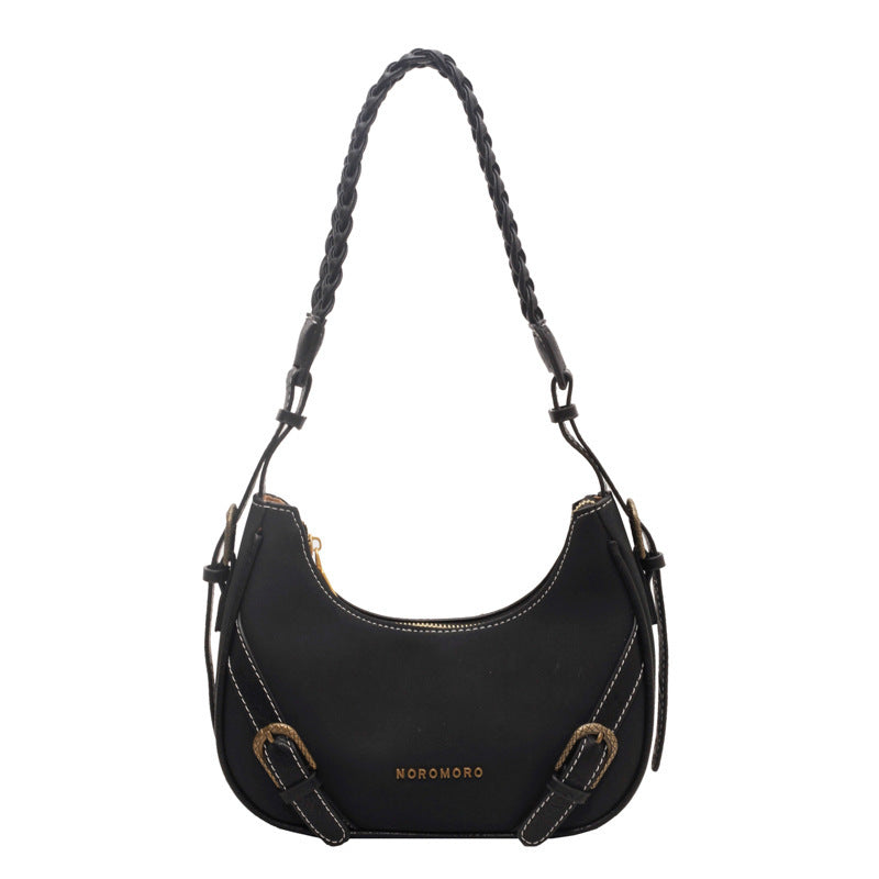 Retro Underarm Baguette Shoulder Selenodont Bag - Dana Fashion