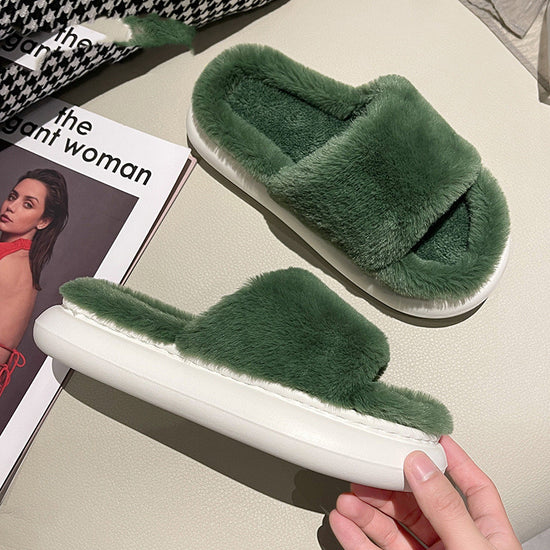 Cute Cotton Slippers For Bedroom In Autumn And Winter