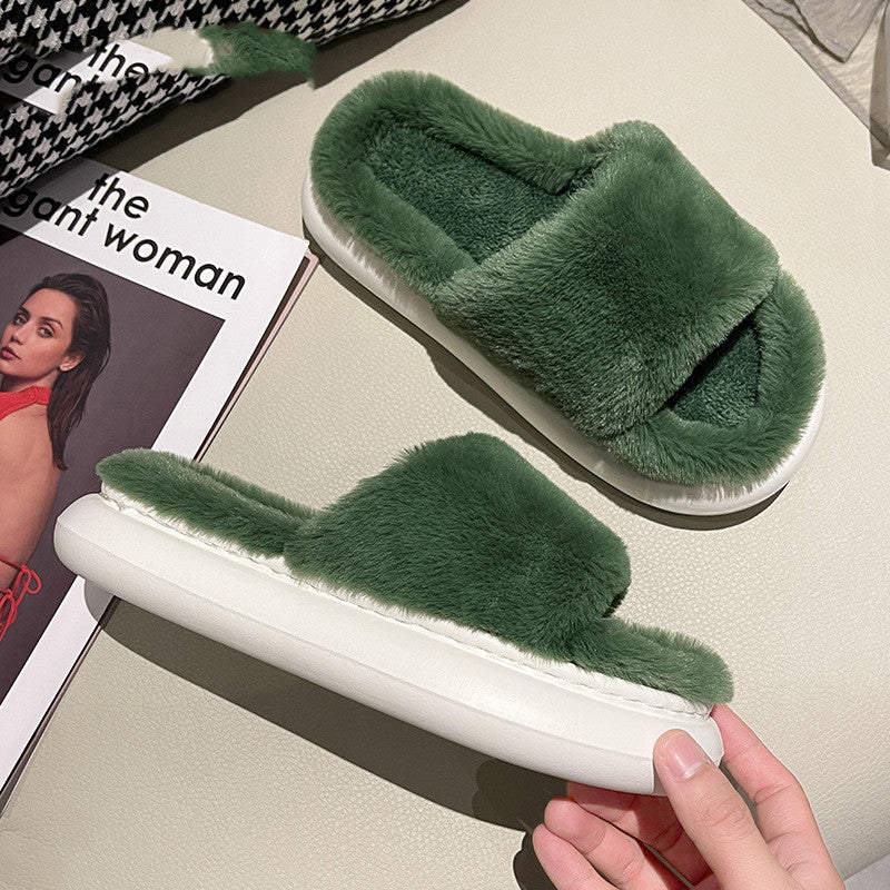 Cute Cotton Slippers For Bedroom In Autumn And Winter